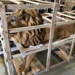 life size statues lion