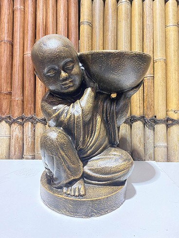 Buddha Carrying Bowl Statue