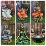 small buddha statues