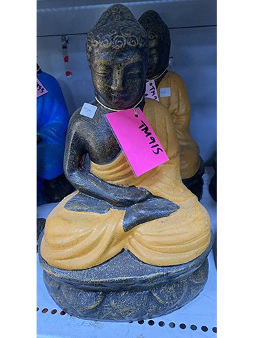 buddha sitting down