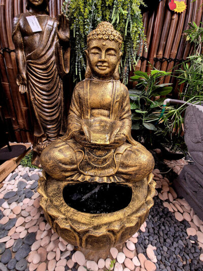 Buddha water feature 1m tall