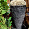 Pebble vase water feature
