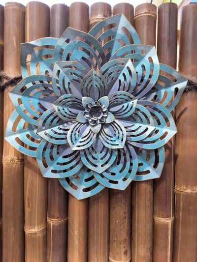 Metal arts 3D Flower