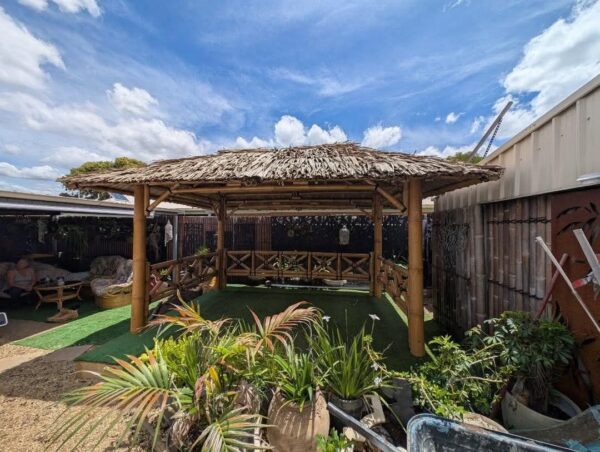 bali huts