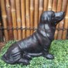 Dachshund Dog Sitting Statue