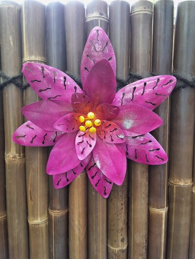 Flower small Pink (glitter)