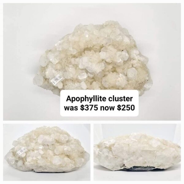 Apophyllite cluster