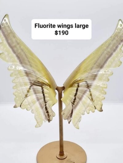 Fluorite wings large