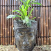 Large Half Buddha Face Planter
