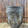 Large Half Buddha Face Planter4