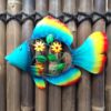 Metal arts Marine-Themed Floral Fish