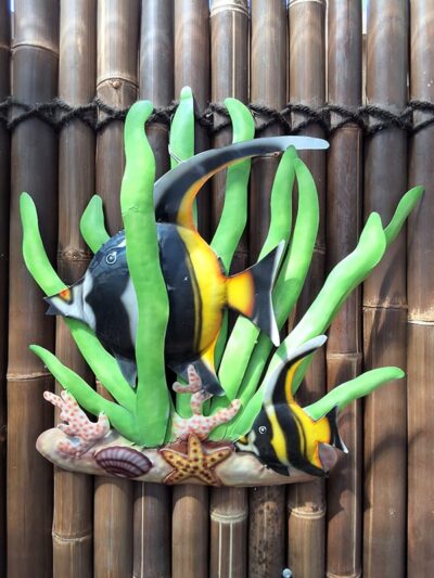 Metal arts Moorish Idol Fish