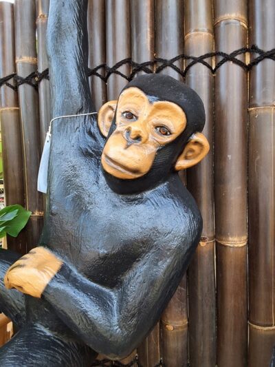 Hanging Chimpanzee Statue